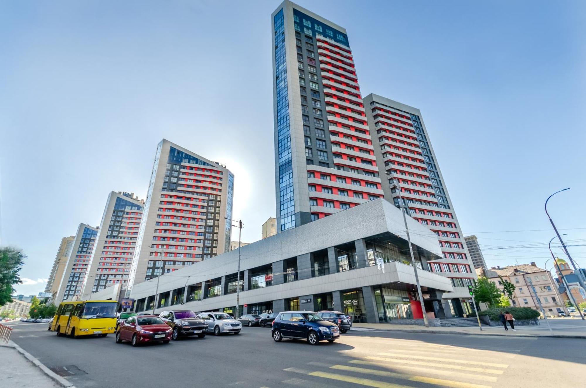 Petrovdom 234-241-86-96 In City View Apartments At Rc Kvartet,Near Central Railway Station Kiev Eksteriør bilde