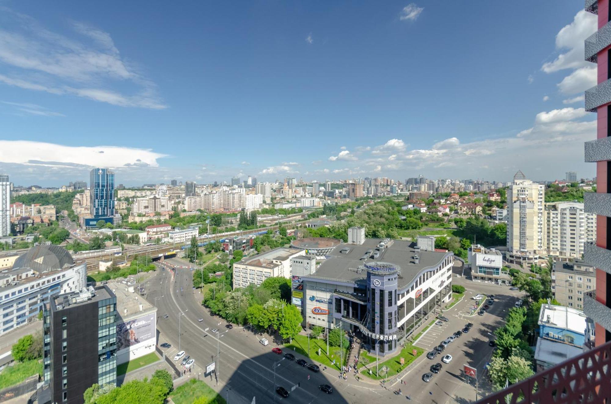 Petrovdom 234-241-86-96 In City View Apartments At Rc Kvartet,Near Central Railway Station Kiev Eksteriør bilde